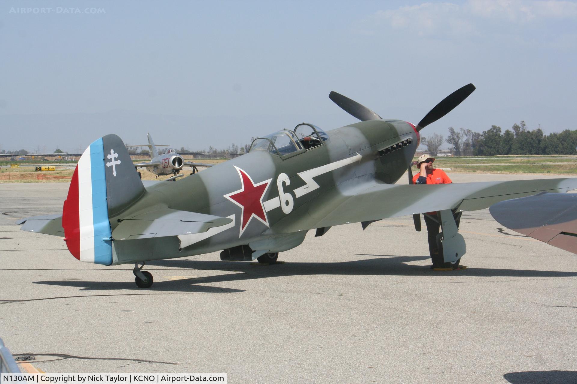 N130AM, 1995 Yakovlev Yak-3U C/N 170101, The Yak didnt fly on Sunday