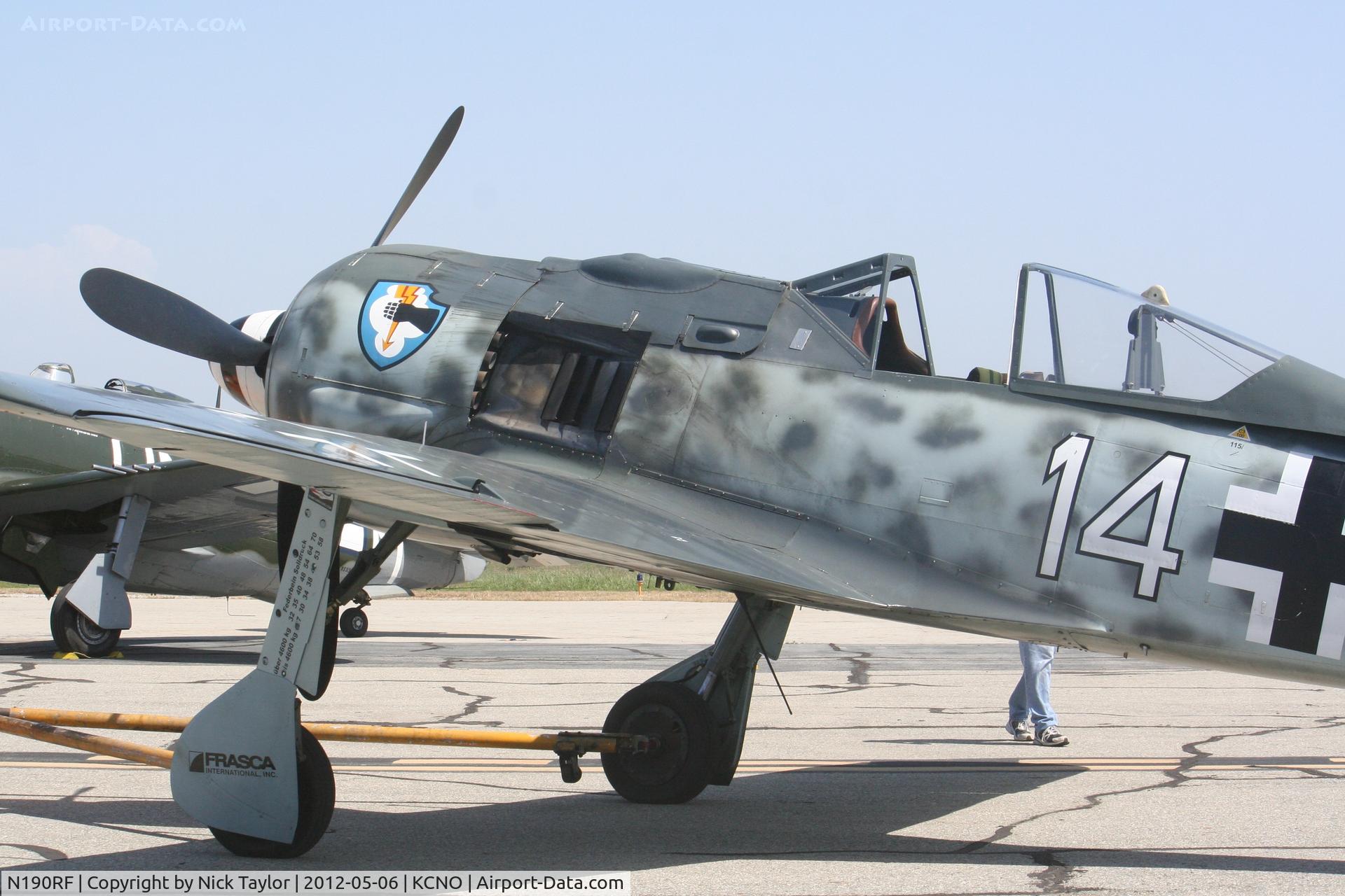 N190RF, Focke-Wulf Fw-190A-9 C/N 980 574, Chino Air Show