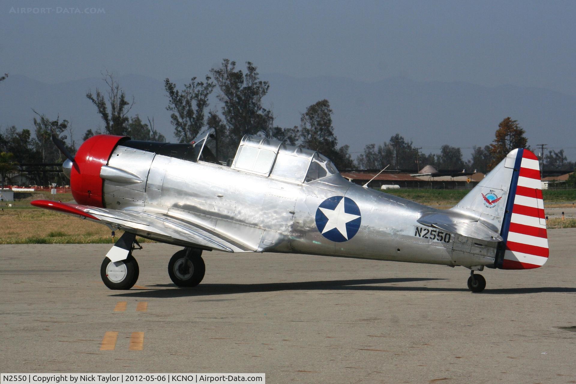N2550, 1985 North American SNJ-5 Texan C/N 43683, Chino Air Show