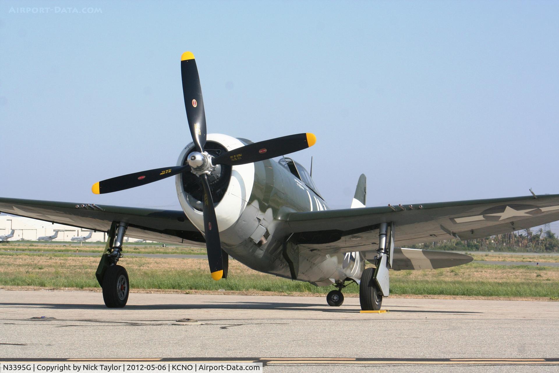 N3395G, 1942 Republic P-47G-15-CU Thunderbolt C/N 42-25254, Waiting to go up