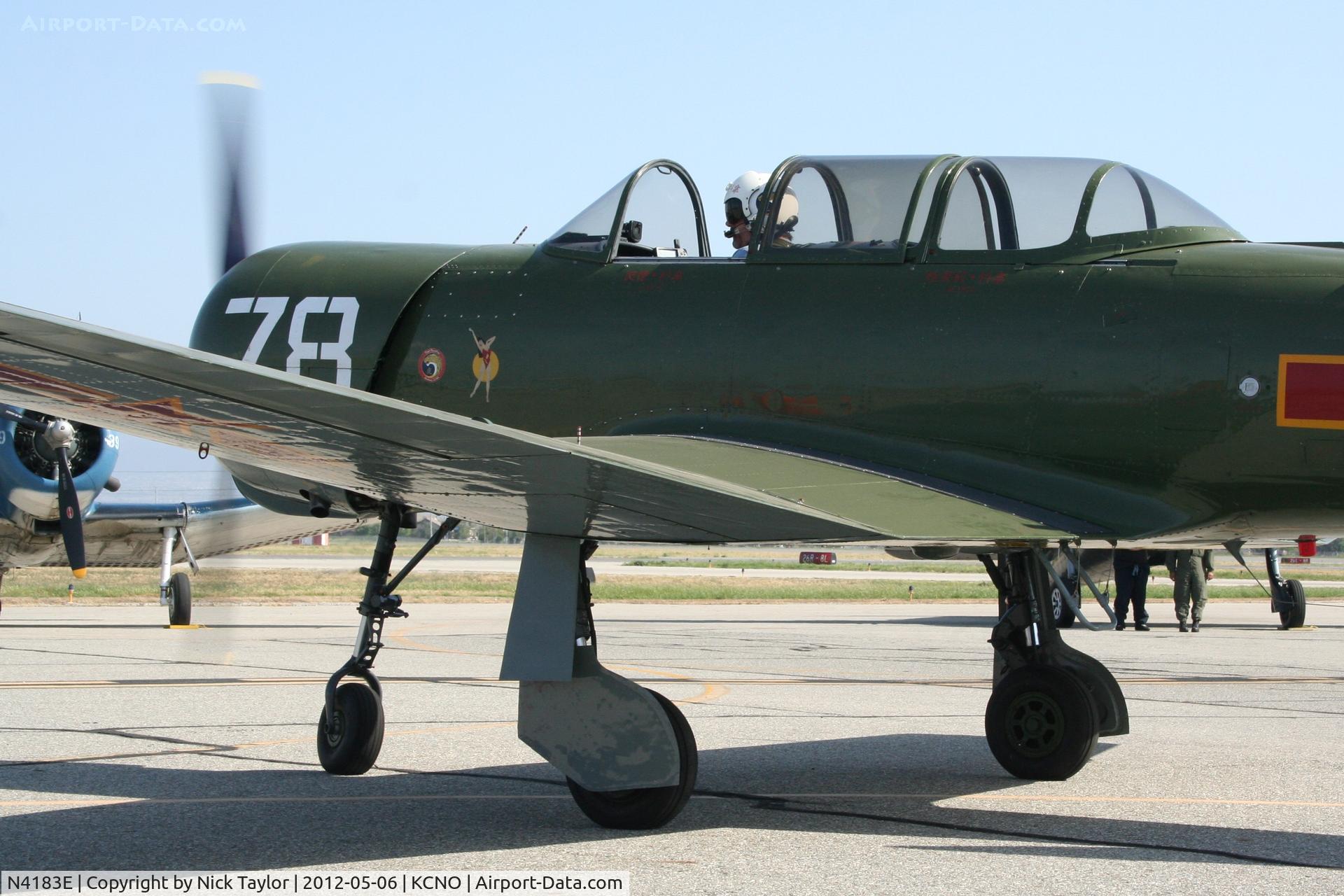 N4183E, 1966 Nanchang CJ-6A C/N 1832039, Taxi out