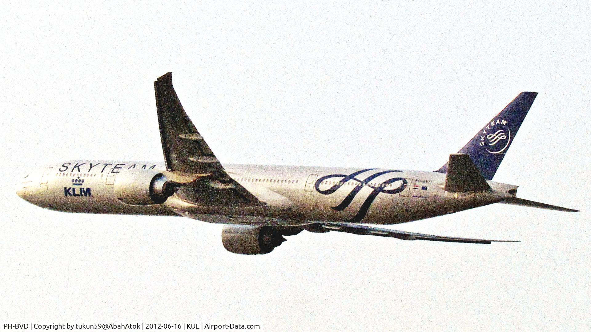 PH-BVD, 2009 Boeing 777-306/ER C/N 35979, SkyTeam, KLM - Royal Dutch Airlines