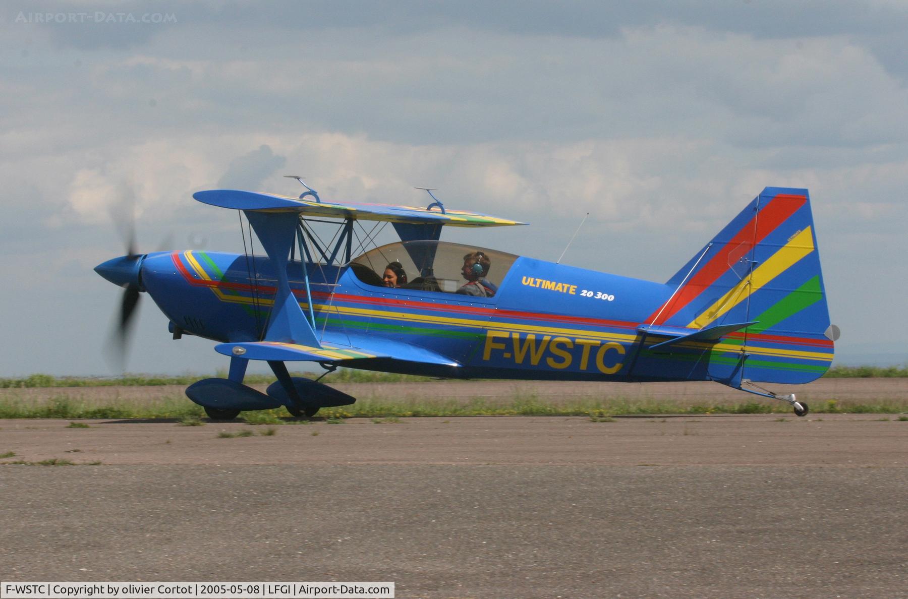 F-WSTC, Ultimate 20-300 C/N 001, about to take off from Dijon Darois airport, 2005