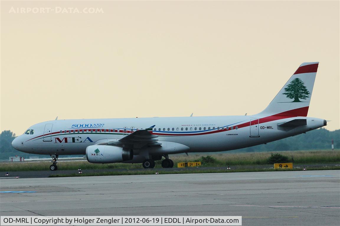 OD-MRL, 2012 Airbus A320-232 C/N 5000, Brand new and no. 5000 in A320 family.....