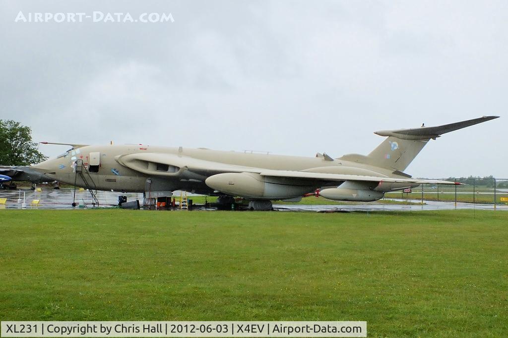 XL231, 1962 Handley Page Victor K.2 C/N HP80/76, Victor K2. XL231 joined 139 Sqn on 1 February 1962. It was converted to become the prototype K.2 Tanker on 23 January 1972 and saw service in the Falklands War, in support of the 'Operation Black Buck' Vulcan raid on Port Stanley, and later in the Gulf