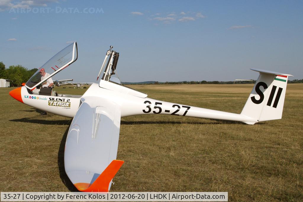 35-27, 2009 Alisport Silent 2 Targa C/N 2039, Dunakeszi