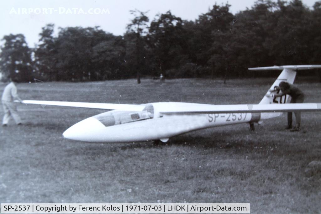 SP-2537, PZL-Bielsko SZD-36 Cobra-15 C/N W-474, Dunakeszi