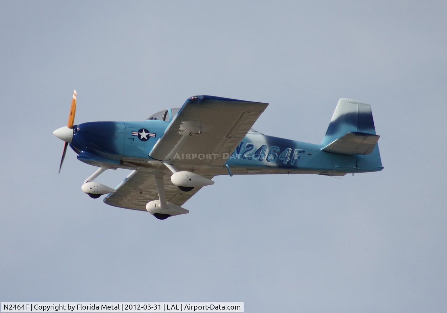 N2464F, 2008 Vans RV-8A C/N 82492, Vans RV-8A