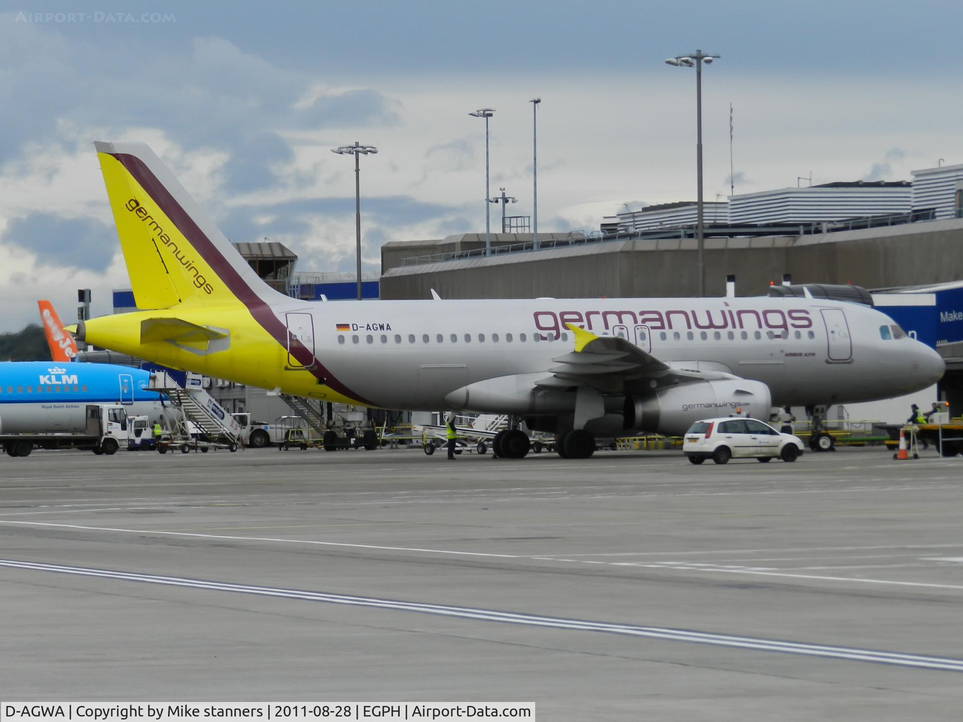 D-AGWA, 2006 Airbus A319-132 C/N 2813, Germanwings A319 On the ramp