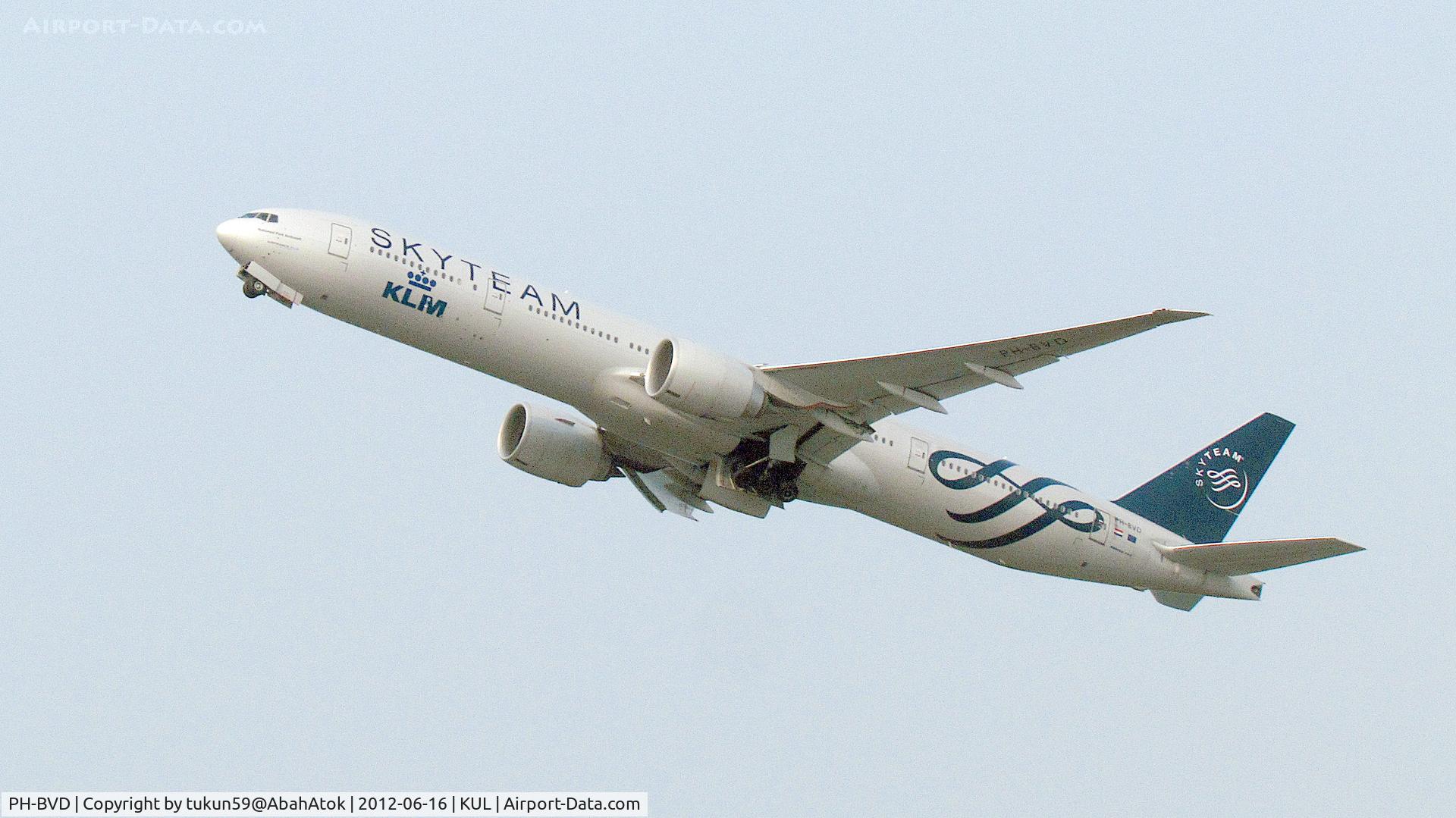 PH-BVD, 2009 Boeing 777-306/ER C/N 35979, SkyTeam, KLM - Royal Dutch Airlines