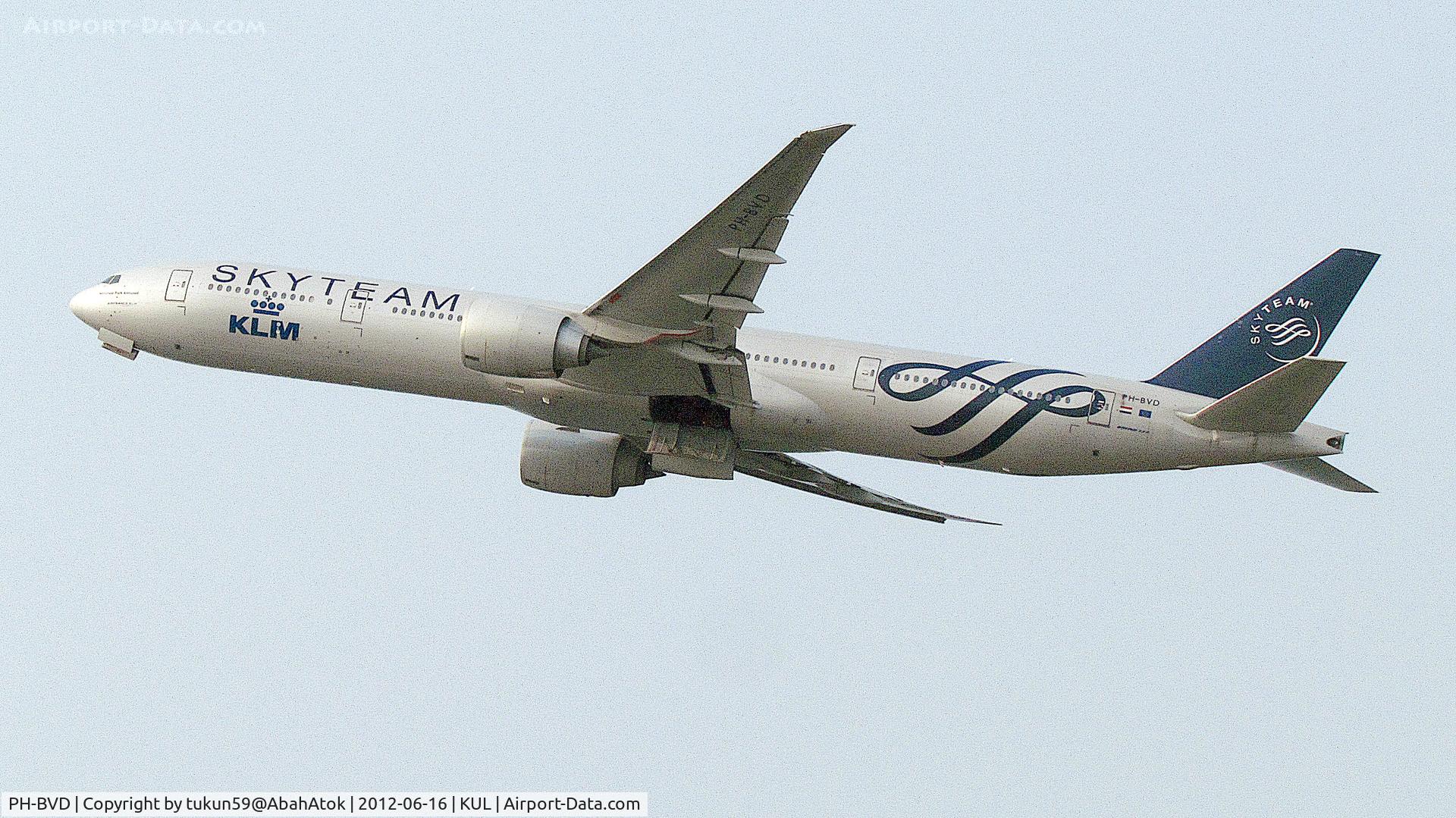PH-BVD, 2009 Boeing 777-306/ER C/N 35979, SkyTeam, KLM - Royal Dutch Airlines
