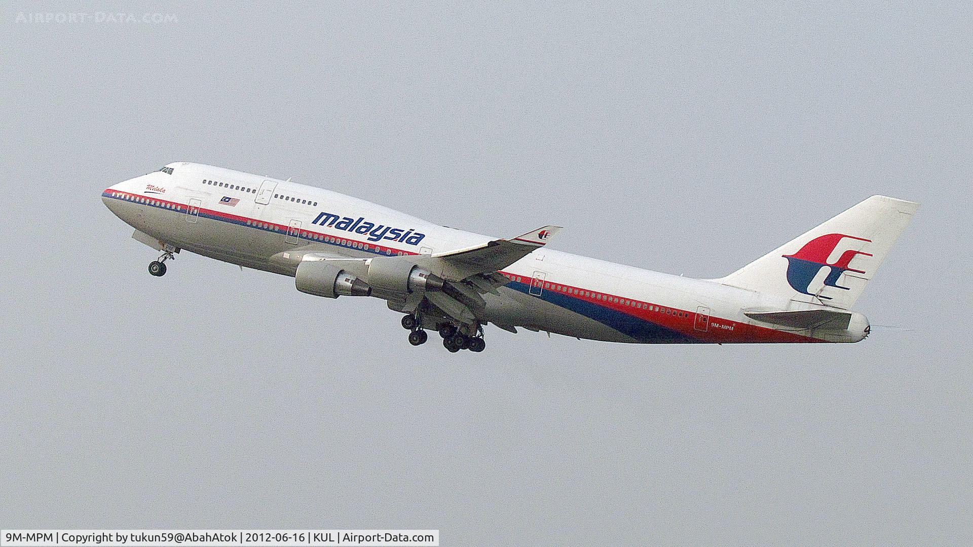 9M-MPM, 1998 Boeing 747-4H6 C/N 28435, Malaysia Airlines