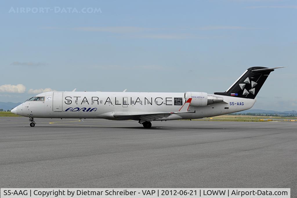 S5-AAG, 2000 Canadair CRJ-200LR (CL-600-2B19) C/N 7384, Adria Regionaljet