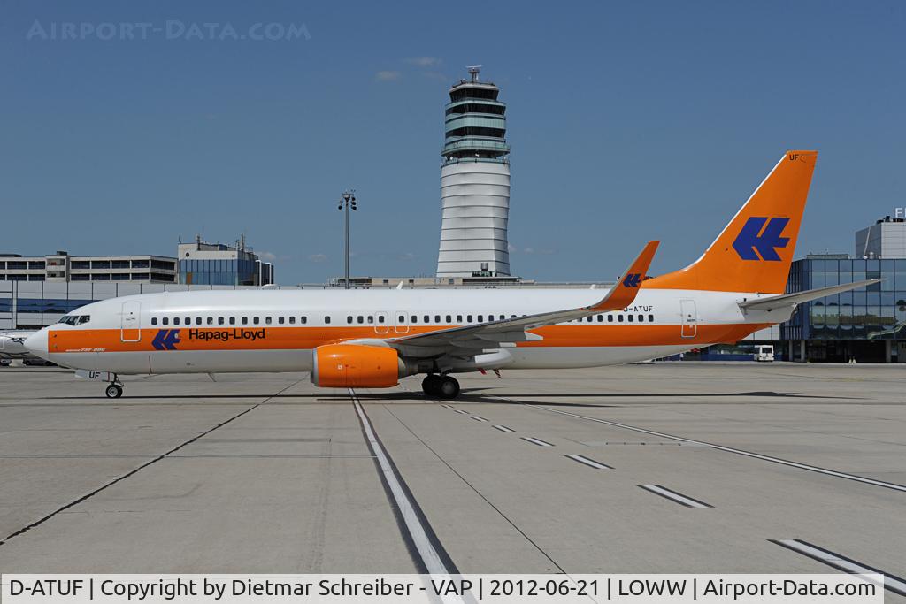 D-ATUF, 2006 Boeing 737-8K5 C/N 34687, Hapag Lloyd Boeing 737-800