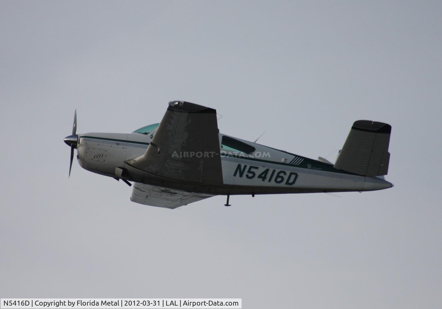 N5416D, 1957 Beech H35 Bonanza C/N D-4926, Beech H35