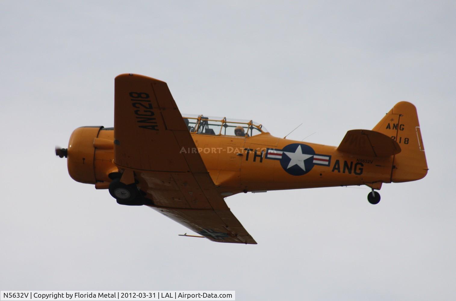 N5632V, 1957 North American T-6G Texan C/N 197-022, T-6G Texan