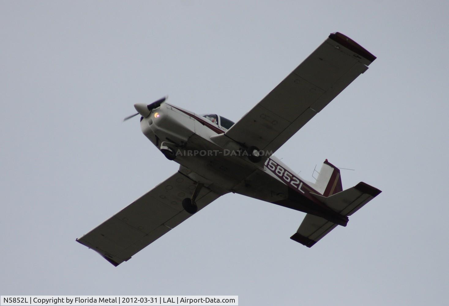 N5852L, 1972 American AA-5 C/N AA5-0052, Grumman AA-5