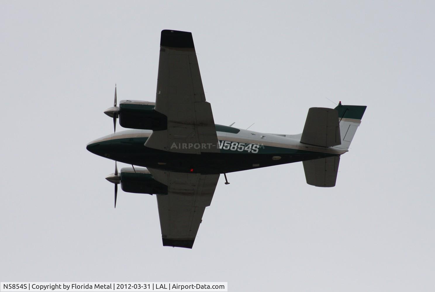 N5854S, 1965 Beech 95-B55 (T42A) Baron C/N TC-846, Beech 55