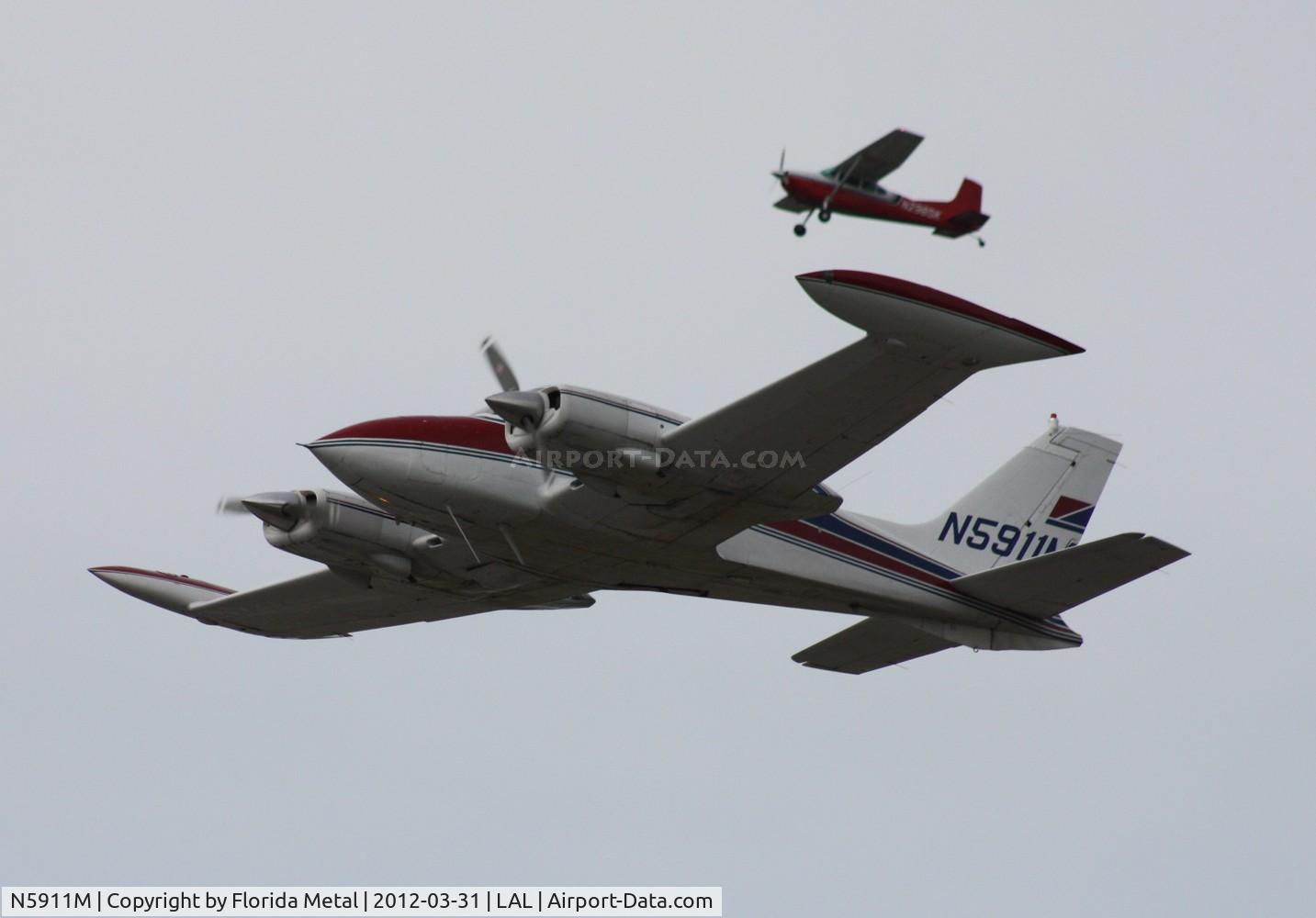 N5911M, 1970 Cessna 310P C/N 310P0211, Cessna 310