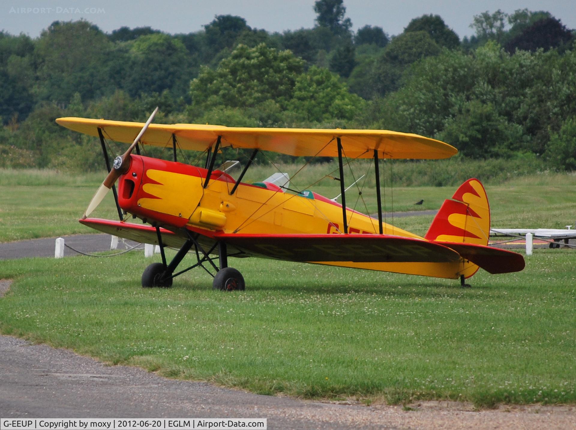 G-EEUP, 1946 Stampe-Vertongen SV-4C C/N 451, Stampe SV4C at White Waltham.