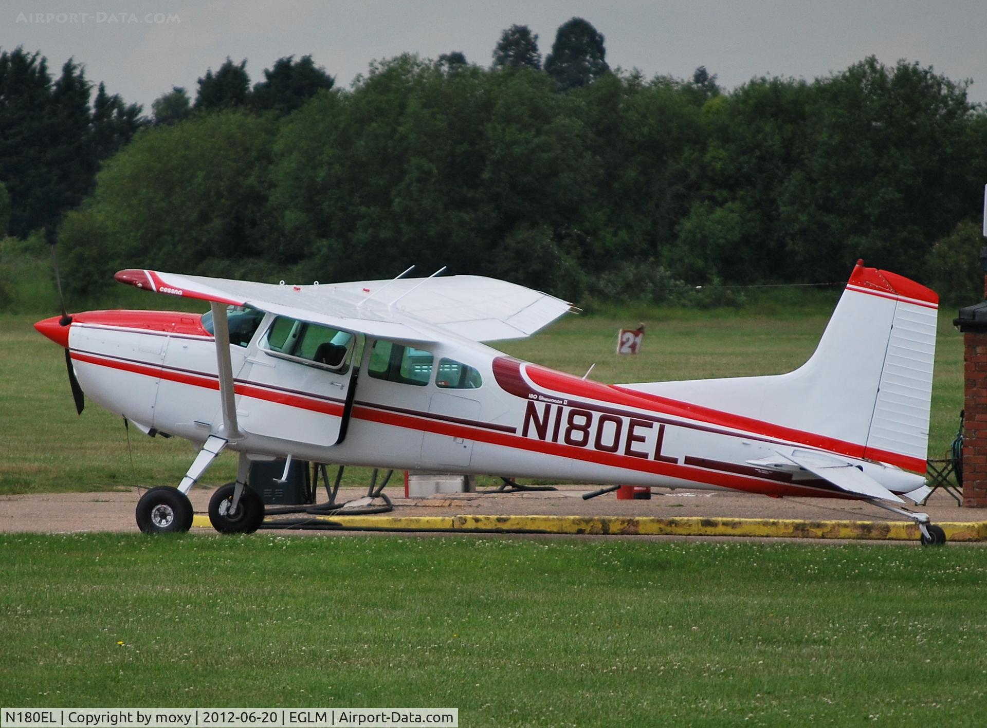 N180EL, 1980 Cessna 180K Skywagon C/N 18053121, Cessna 180K at White Waltham