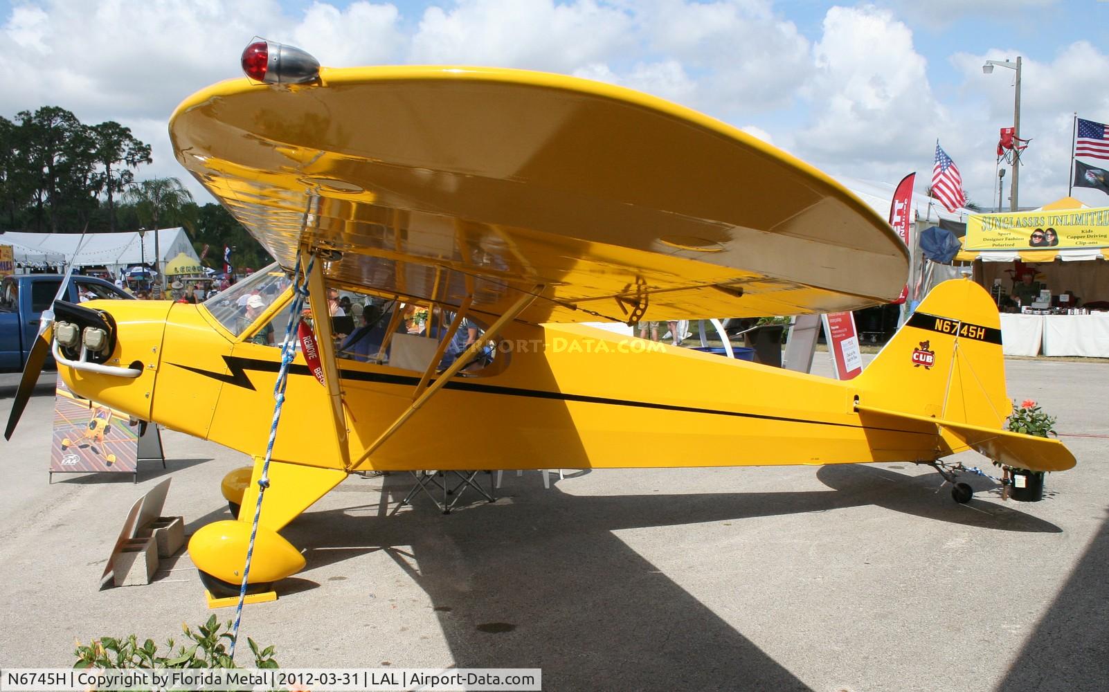 N6745H, 1946 Piper J3C-65 Cub C/N 19958, Piper J3C