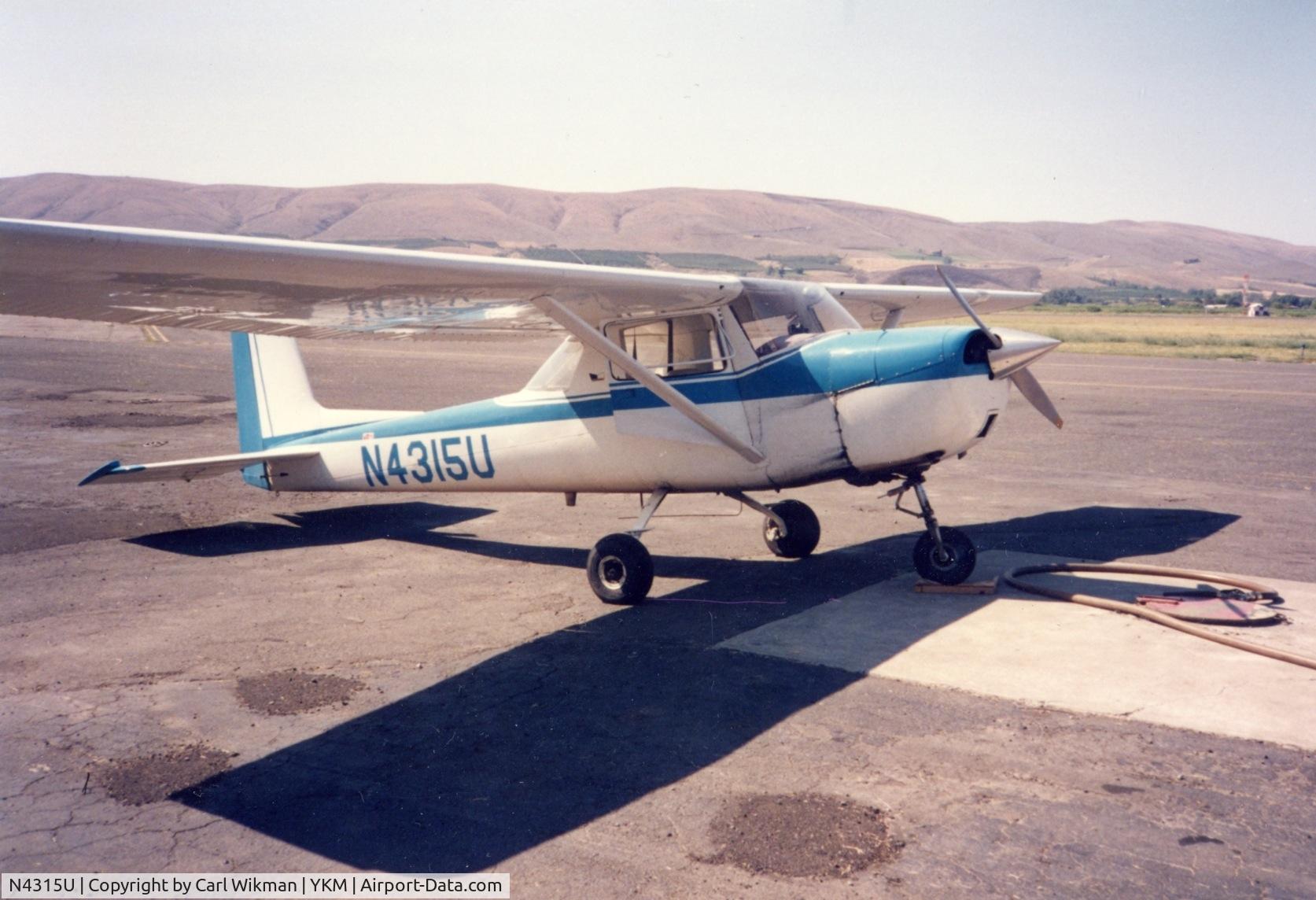 N4315U, 1964 Cessna 150D C/N 15060315, Soloed and passed flight test in this plane 1985