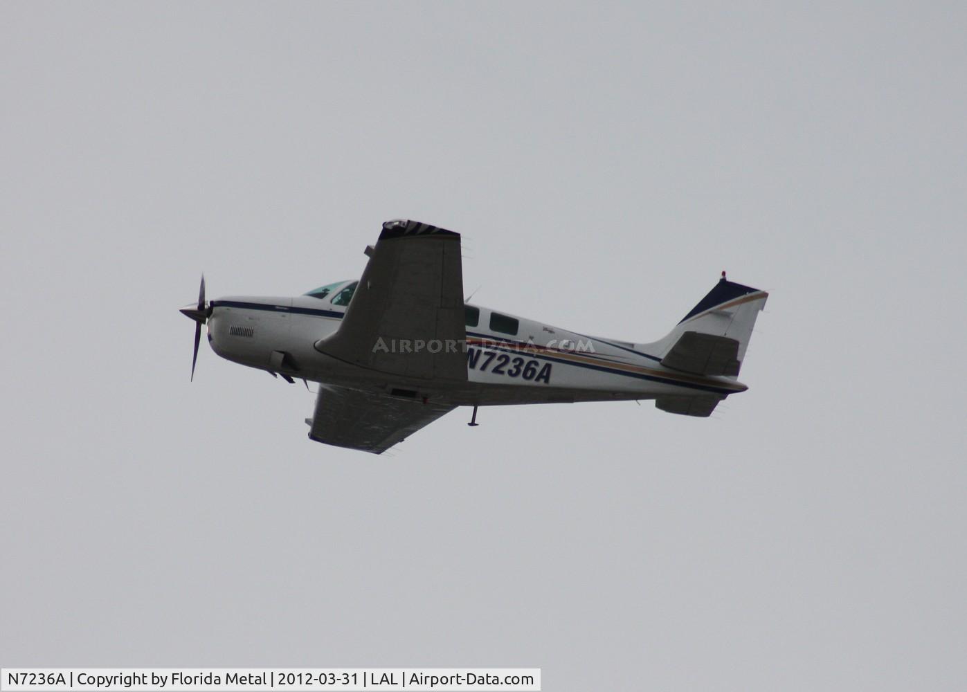 N7236A, 1984 Beech A36 Bonanza 36 C/N E-2209, Beech A36