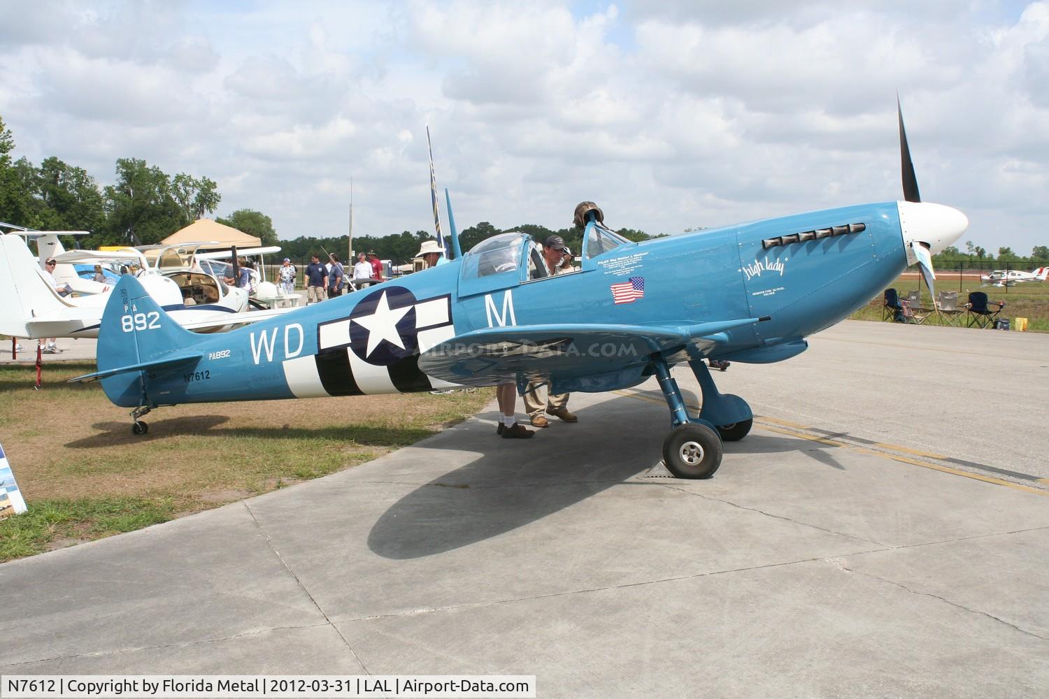 N7612, Supermarine Aircraft Spitfire Mk.26B C/N 077, Scale down Spitfire
