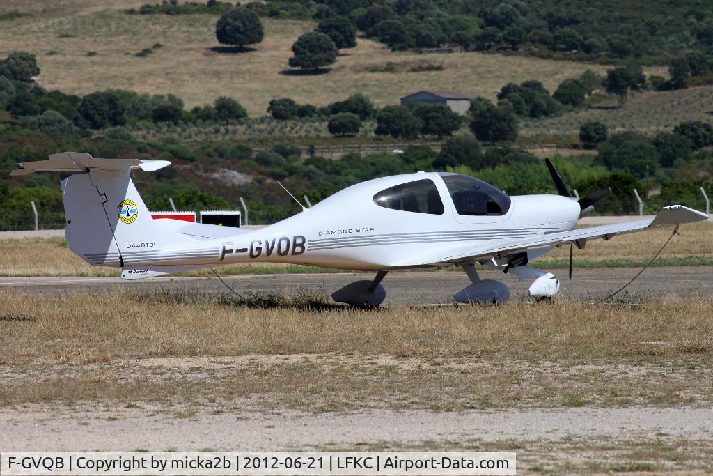 F-GVQB, 2007 Diamond DA-40D Diamond Star C/N D4.302, Parked