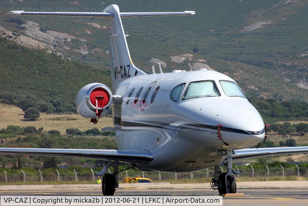 VP-CAZ, 2007 Raytheon 390 Premier IA C/N RB-202, Parked. Crash in March 2013 near Annemasse