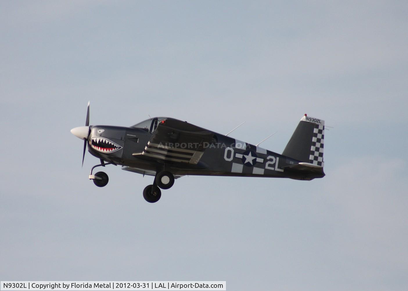 N9302L, 1971 American Aviation AA-1A Trainer C/N AA1A-0002, Grumman AA-1A