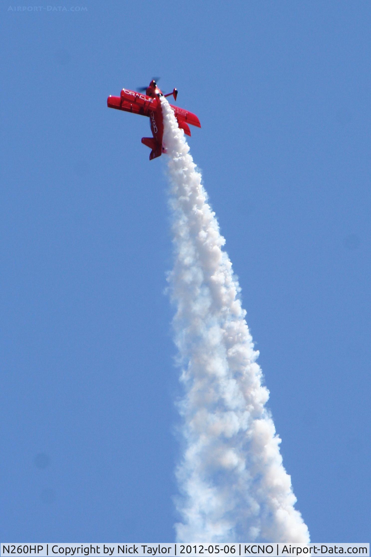 N260HP, 2010 Aviat Pitts S-1S C/N 0001, Sean Tucker going vertical