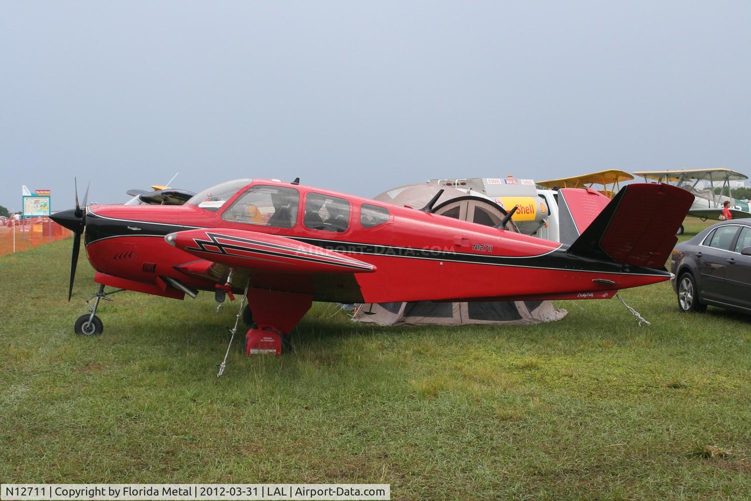 N12711, 1965 Beech K35 Bonanza C/N D-5834, Beech K35