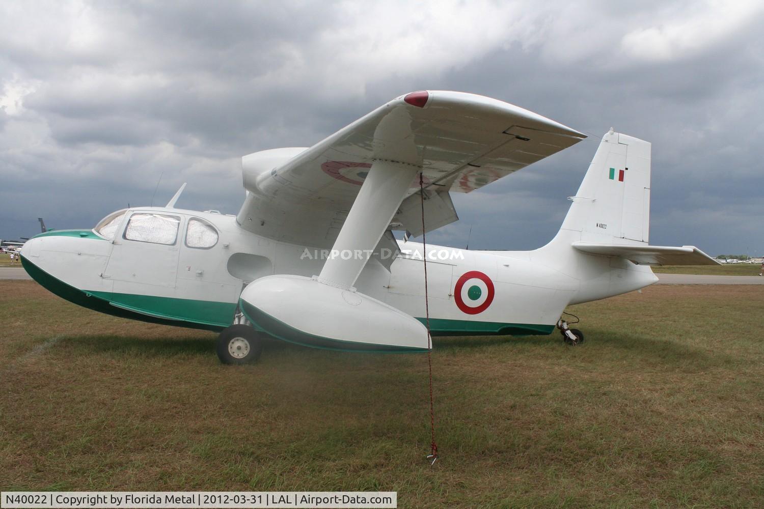 N40022, 1956 Piaggio P.136-L1 C/N 200, Piaggio P.136
