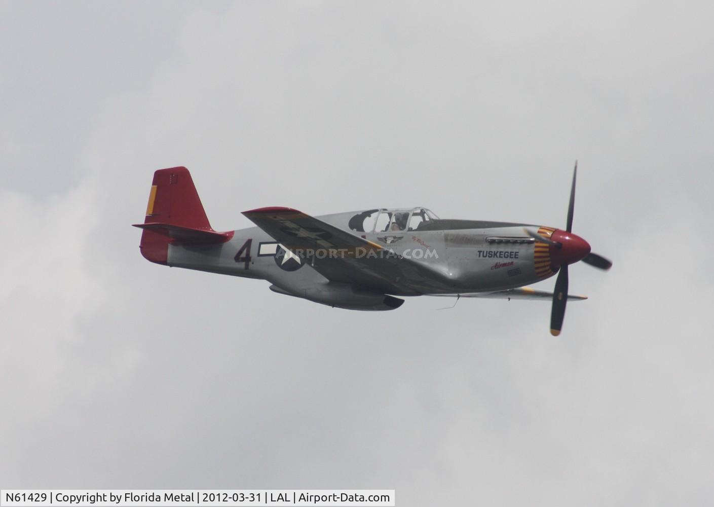 N61429, 1942 North American P-51C Mustang C/N 103-26199, Tuskeegee Airmen P-51C