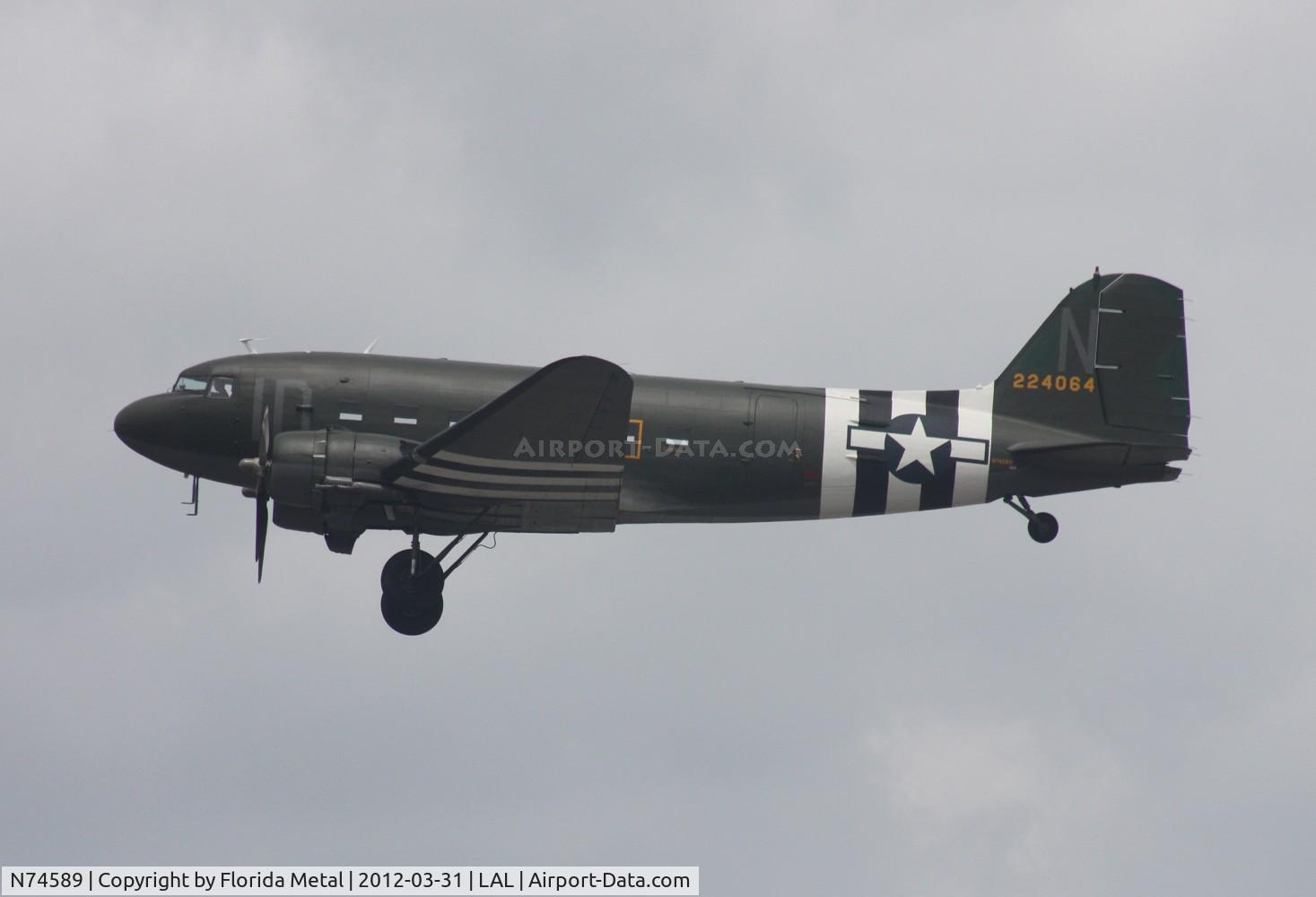 N74589, 1943 Douglas DC3C-S1C3G (C-47A) C/N 9926, C-47 Skytrain