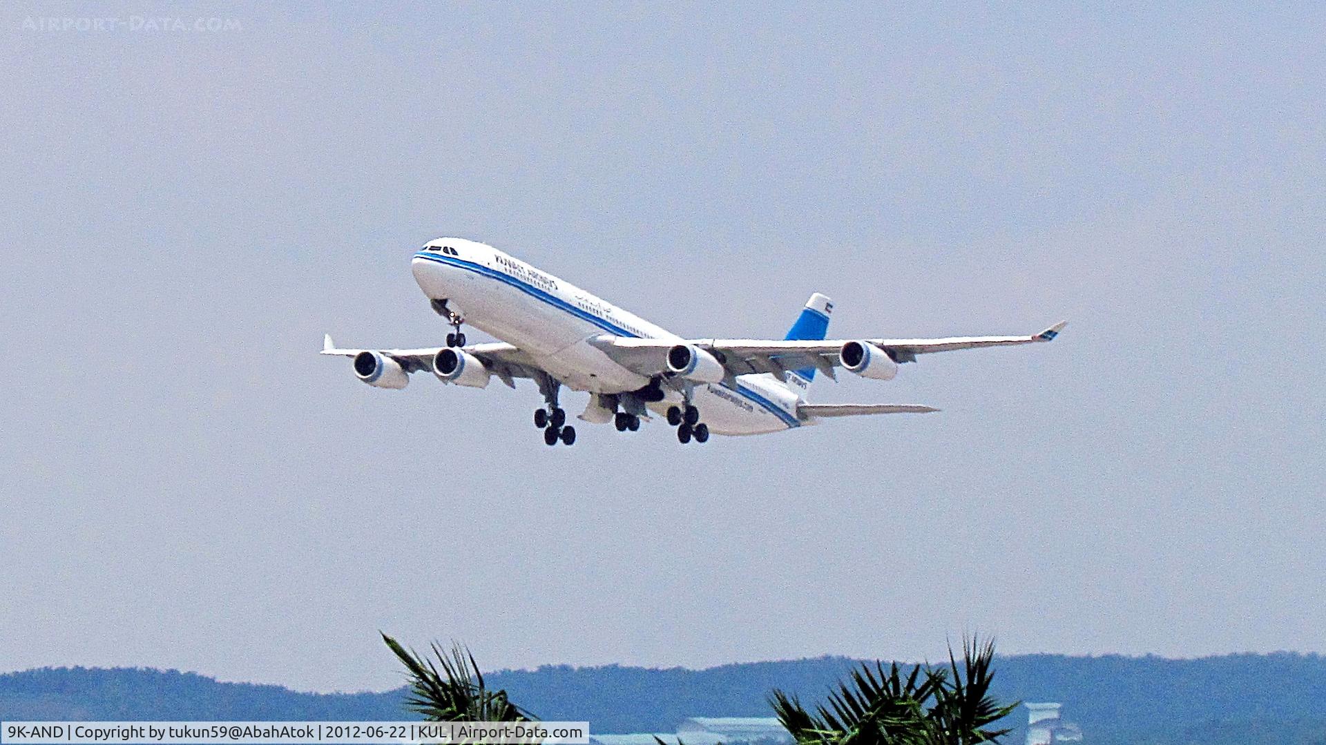 9K-AND, 1995 Airbus A340-313 C/N 104, Kuwait Airways