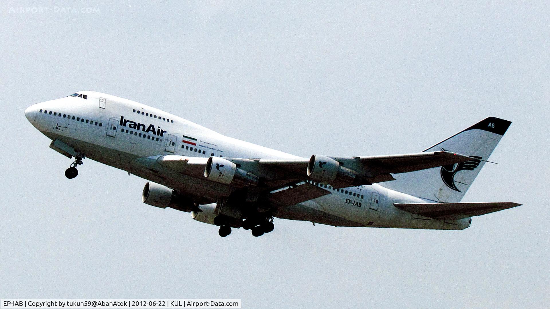 EP-IAB, 1976 Boeing 747SP-86 C/N 20999, Iran Air