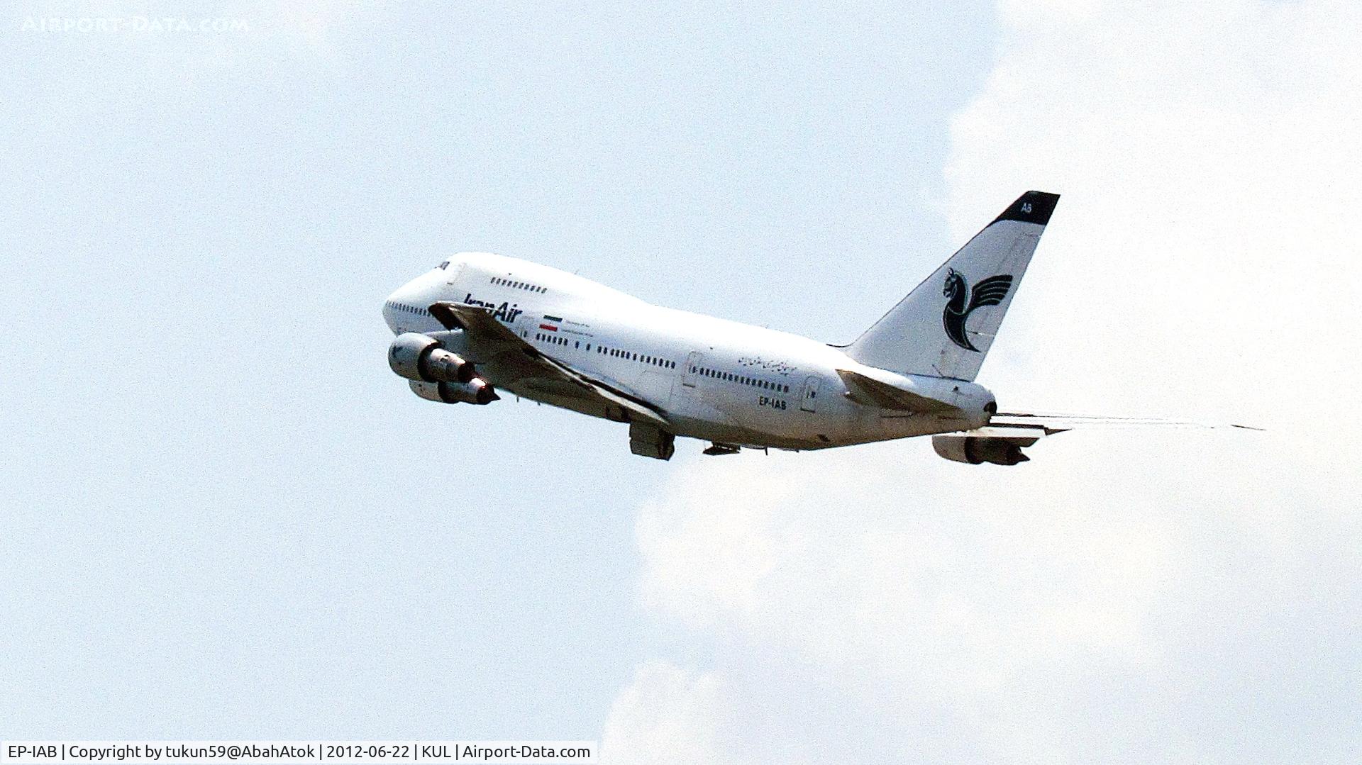 EP-IAB, 1976 Boeing 747SP-86 C/N 20999, Iran Air