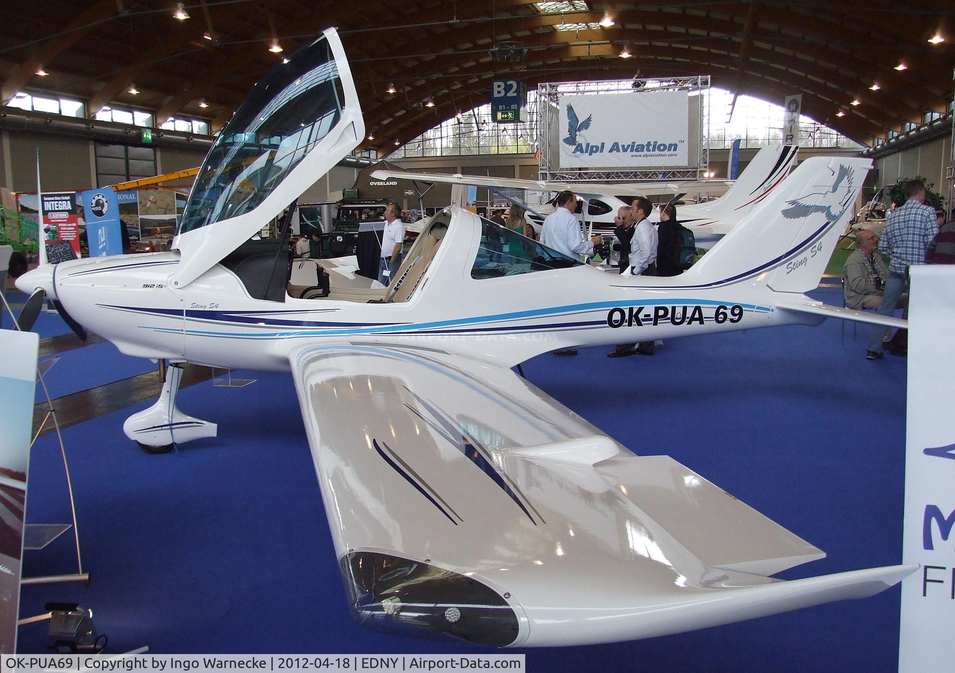 OK-PUA69, TL Ultralight TL-2000 Sting S4 C/N 10ST337, TL Ultralight TL-2000 Sting S4 at the AERO 2012, Friedrichshafen
