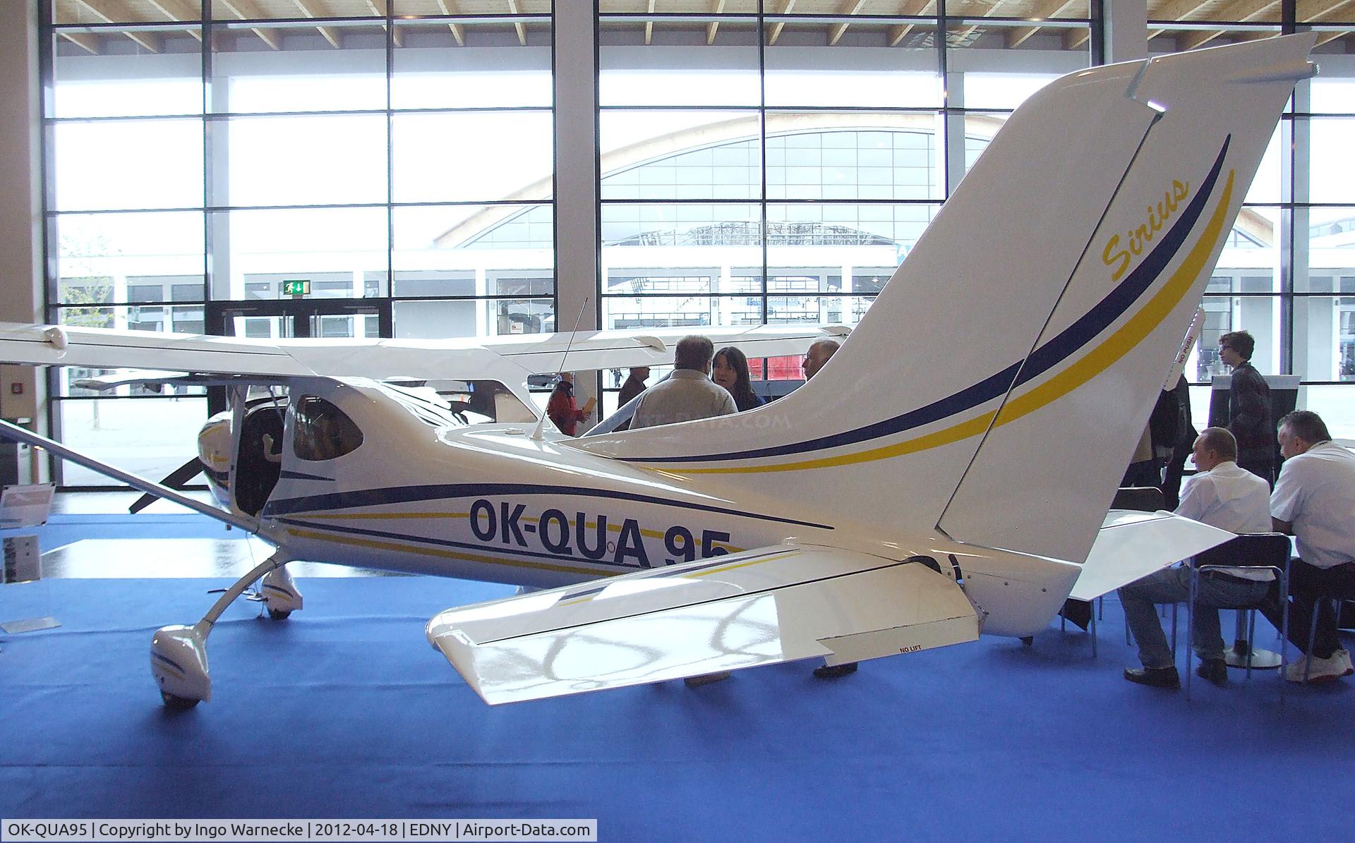 OK-QUA95, 2011 TL Ultralight TL-3000 Sirius C/N 11S143, TL Ultralight TL-3000 Sirius at the AERO 2012, Friedrichshafen