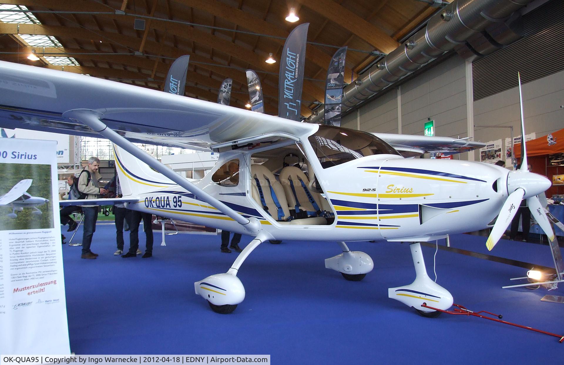 OK-QUA95, 2011 TL Ultralight TL-3000 Sirius C/N 11S143, TL Ultralight TL-3000 Sirius at the AERO 2012, Friedrichshafen