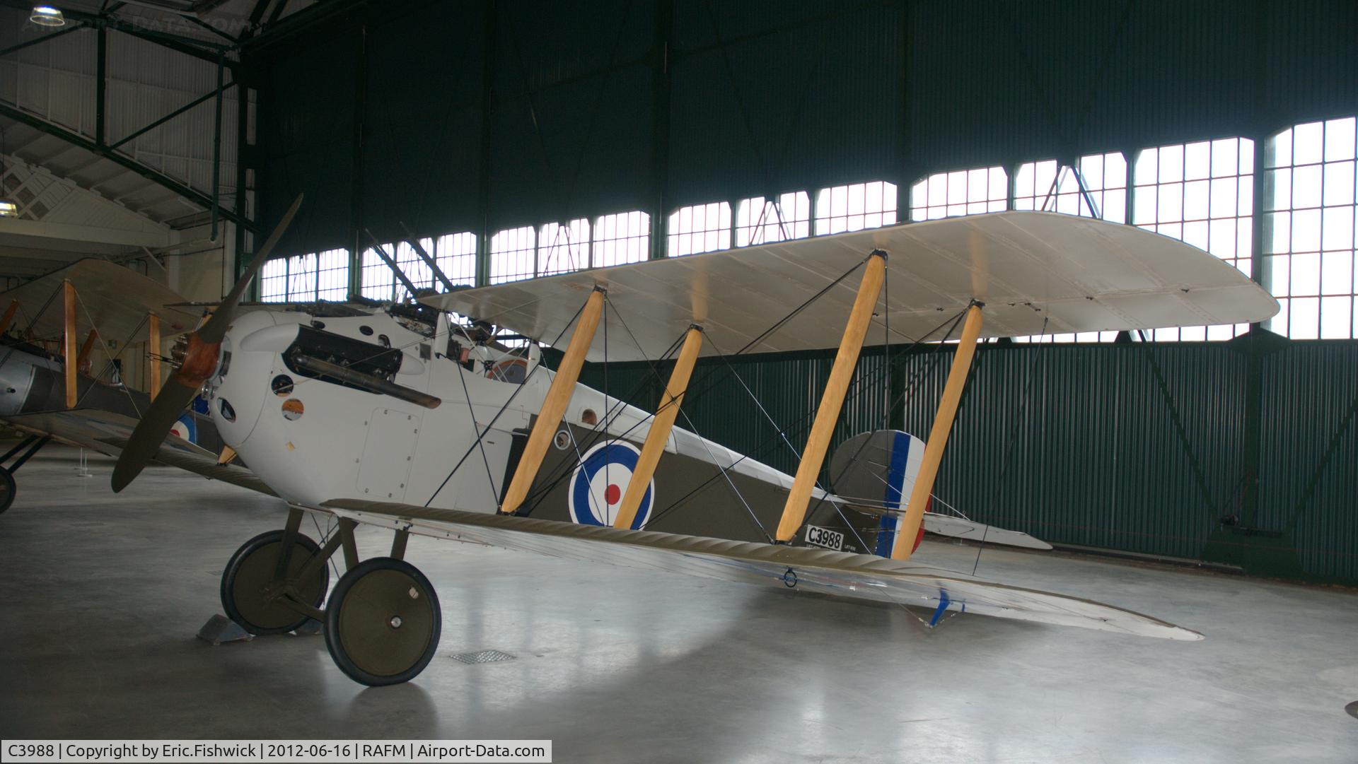 C3988, Sopwith 5F.1 Dolphin Replica C/N C3988, 1. C3988 - Recently restored, and now in the new Grahame-White Factory Building at RAF Museum, Hendon.