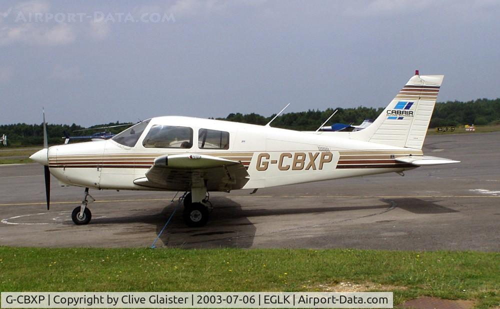 G-CBXP, 1989 Piper PA-28-161 Cadet C/N 2841210, Ex: N117ND > G-CBXP > G-EXXO > N533CA in May 2010 - Originall owned to, Plane Talking Ltd in November 2002 as G-CBXP