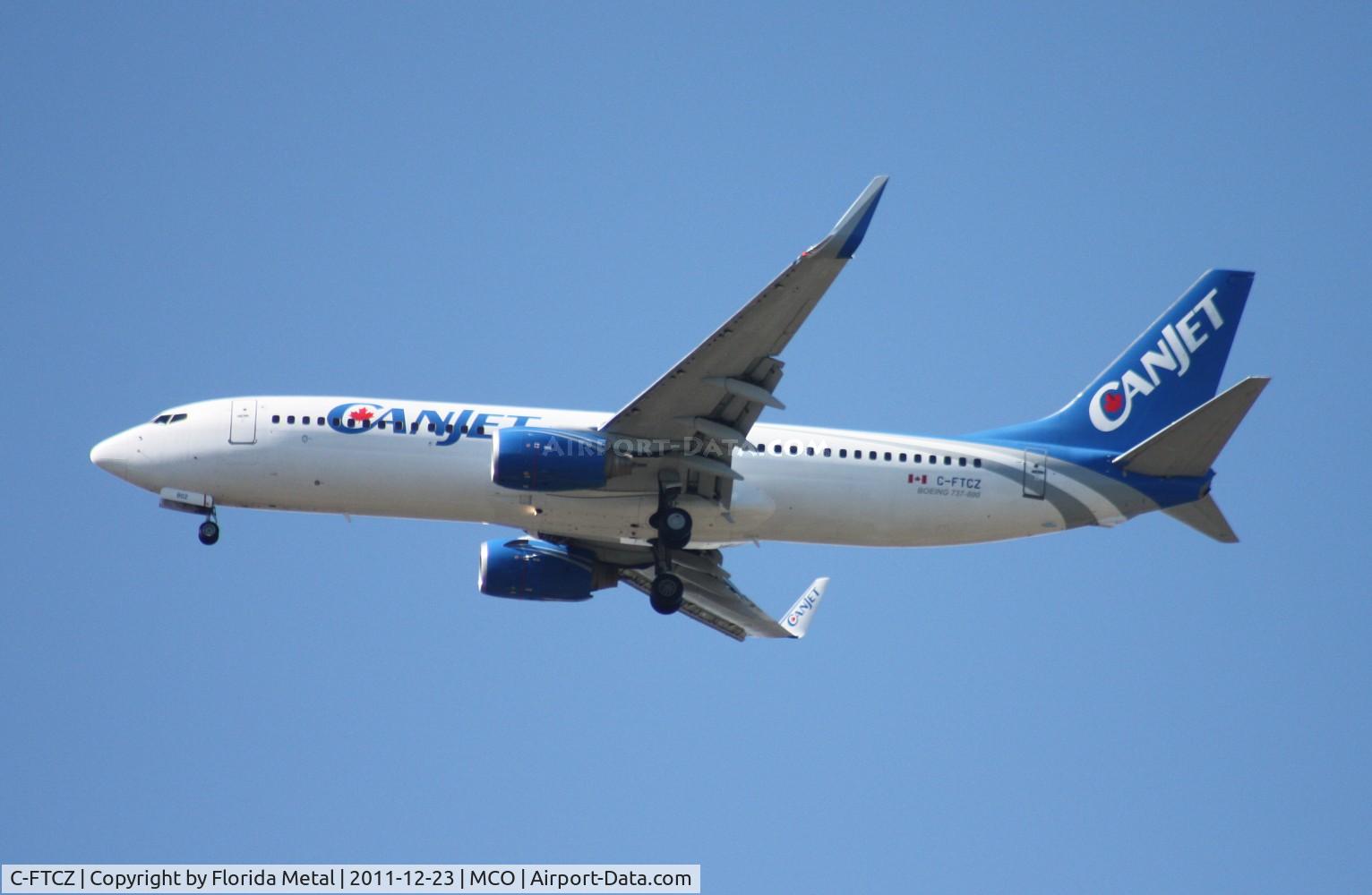 C-FTCZ, 2000 Boeing 737-8AS C/N 29923, Canjet 737-800
