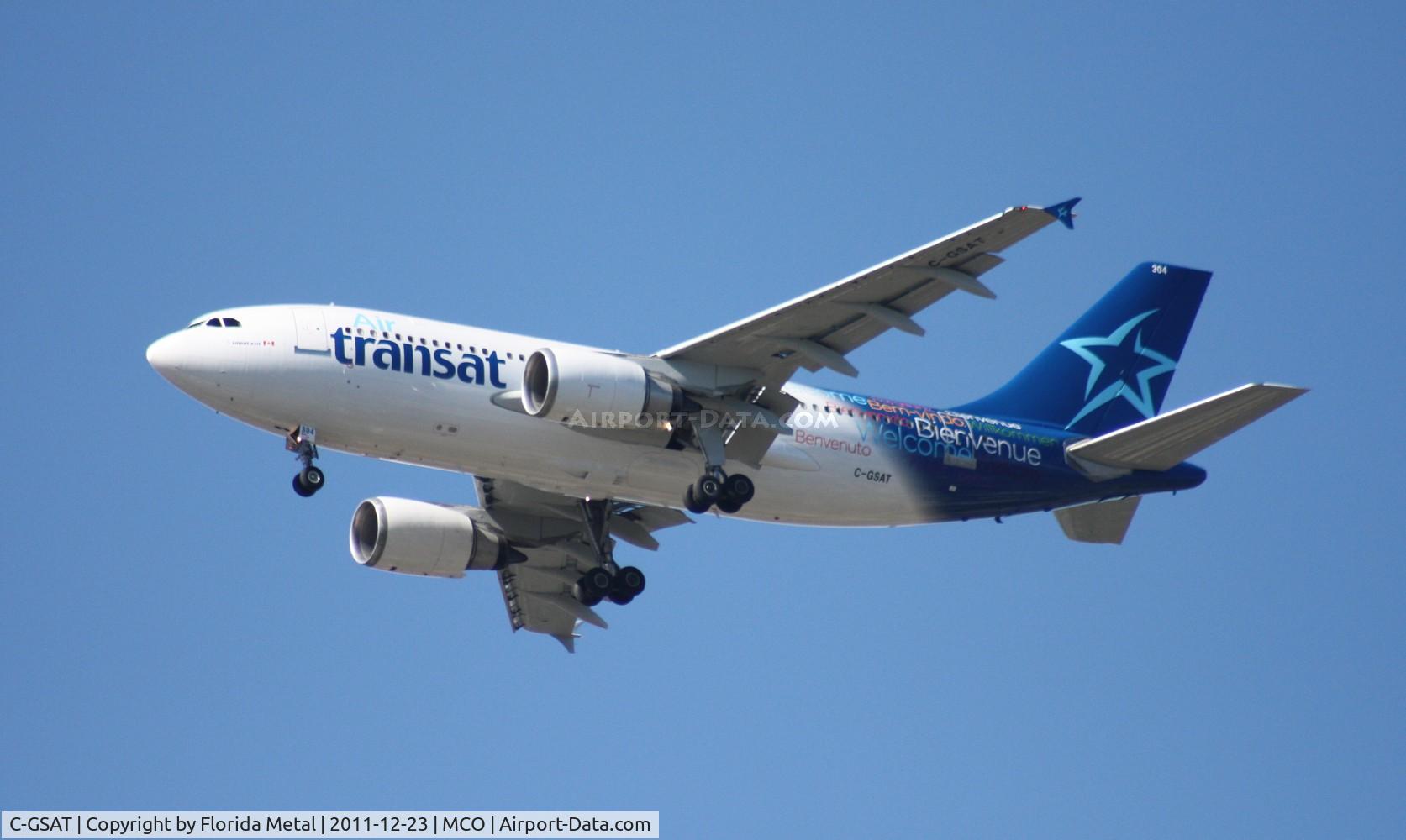 C-GSAT, 1991 Airbus A310-308 C/N 600, Air Transat A310