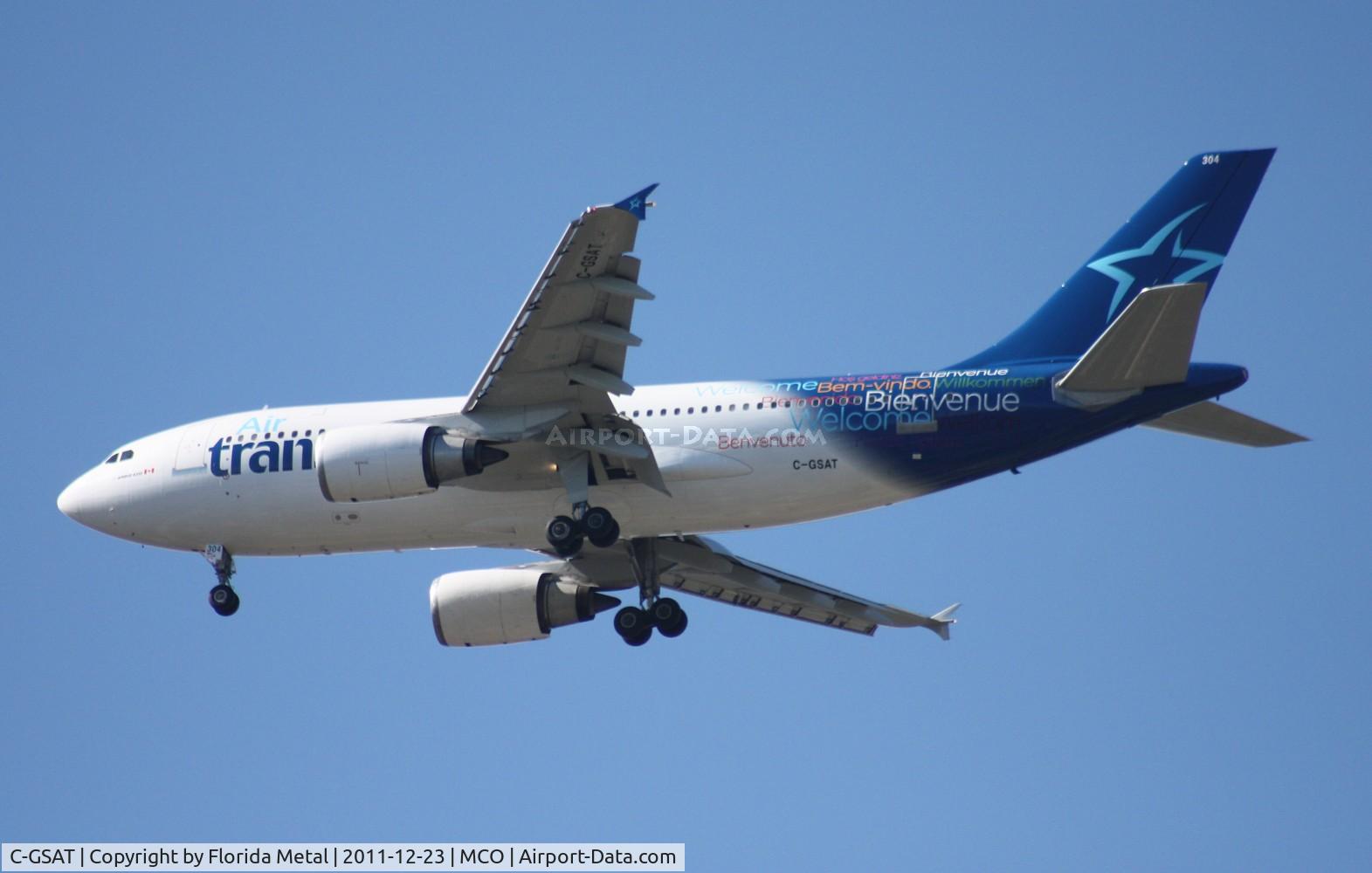 C-GSAT, 1991 Airbus A310-308 C/N 600, Air Transat A310