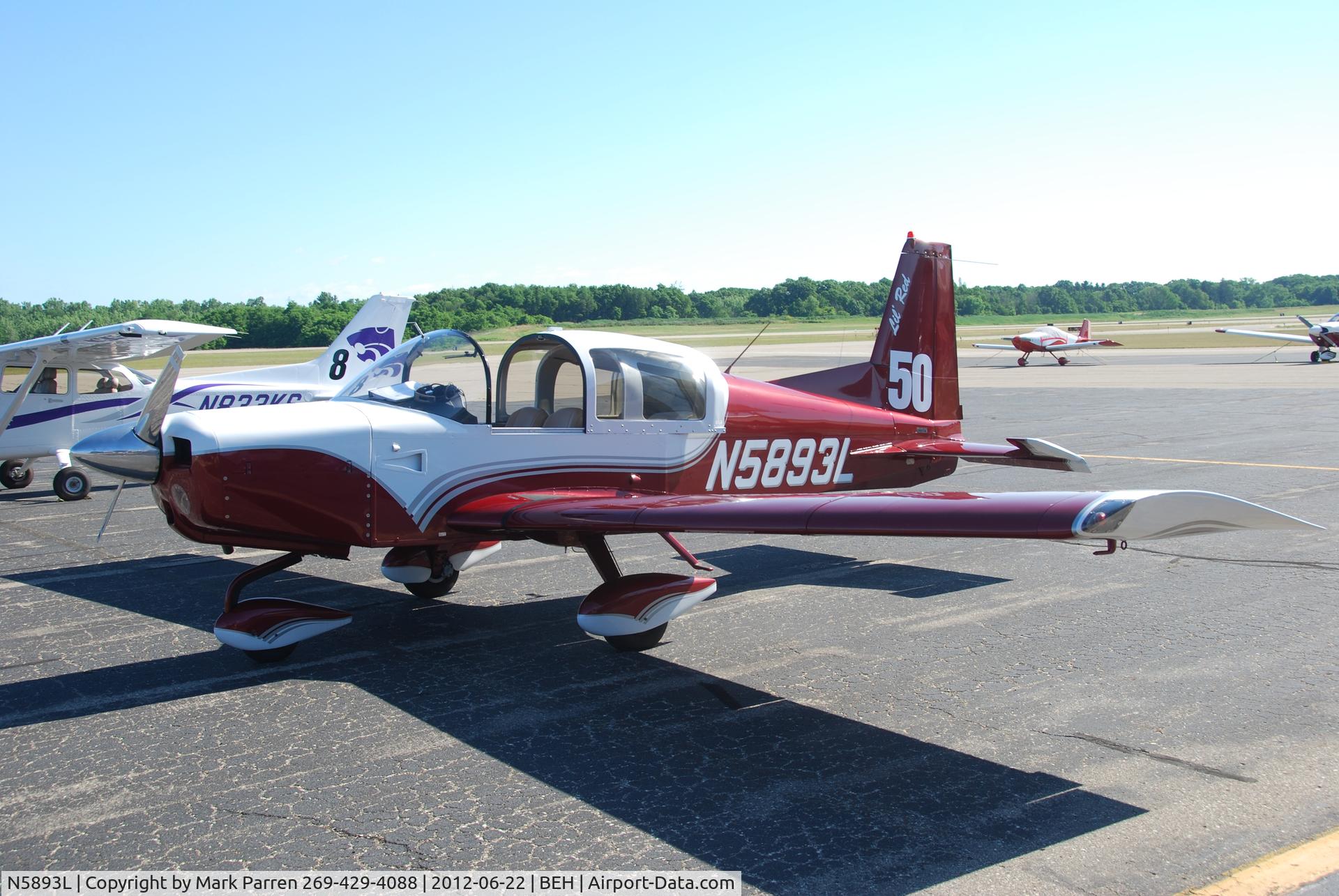 N5893L, 1972 American AA-5 C/N AA5-0093, http://www.airraceclassic.org/ The 2012 Air Race Classic