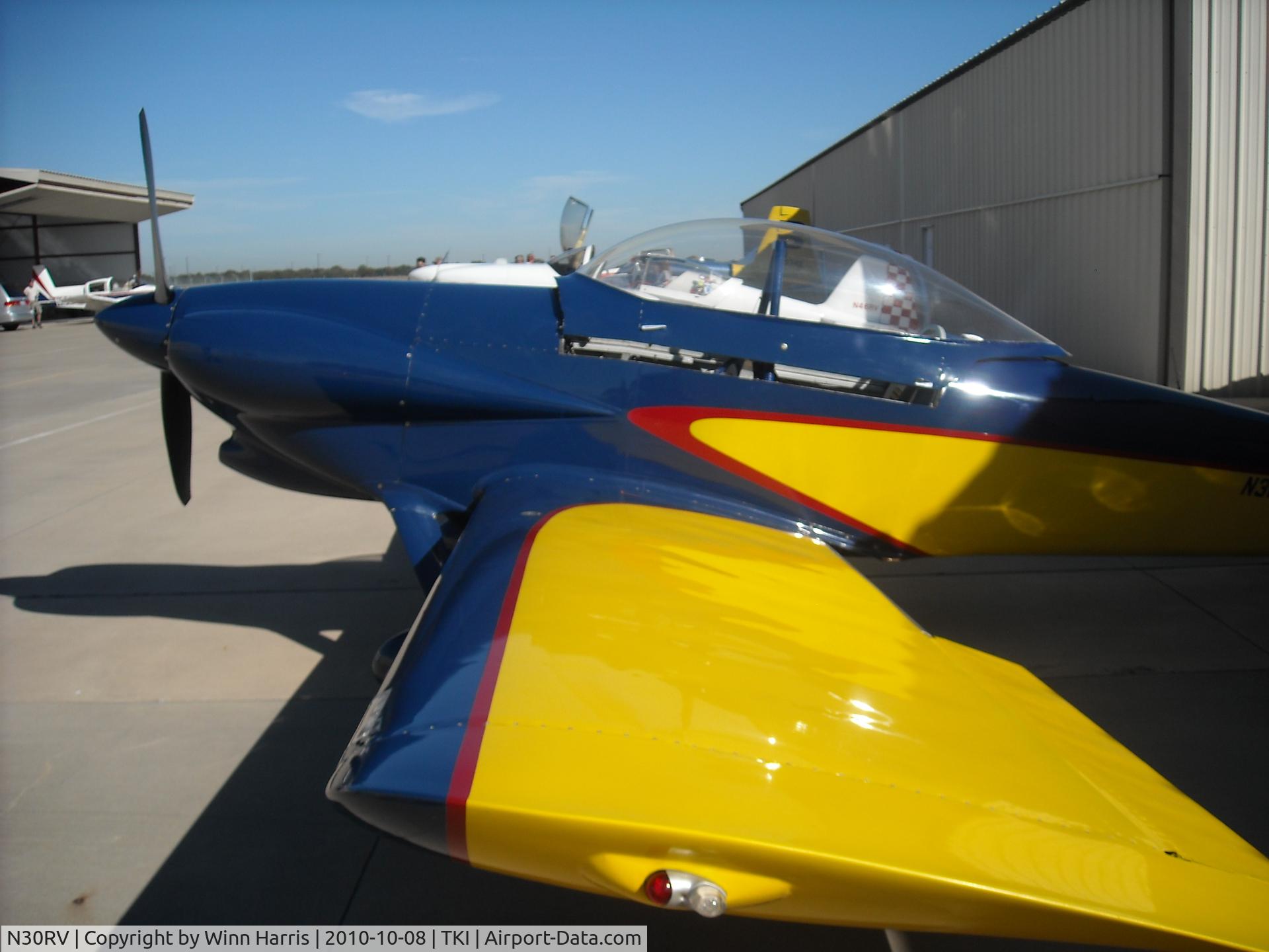 N30RV, Vans RV-4 C/N 1828, Attending a lunch in McKinney with EAA chapter 1246.